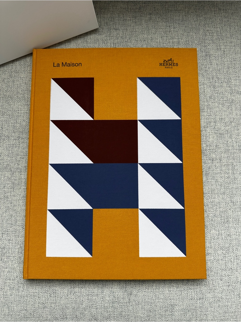 Hermes La Maison Hardcover Book - Mustard Yellow Cover-2026 Edition